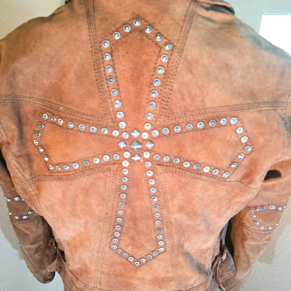 Cripple Creek Womens XL Leather Jacket